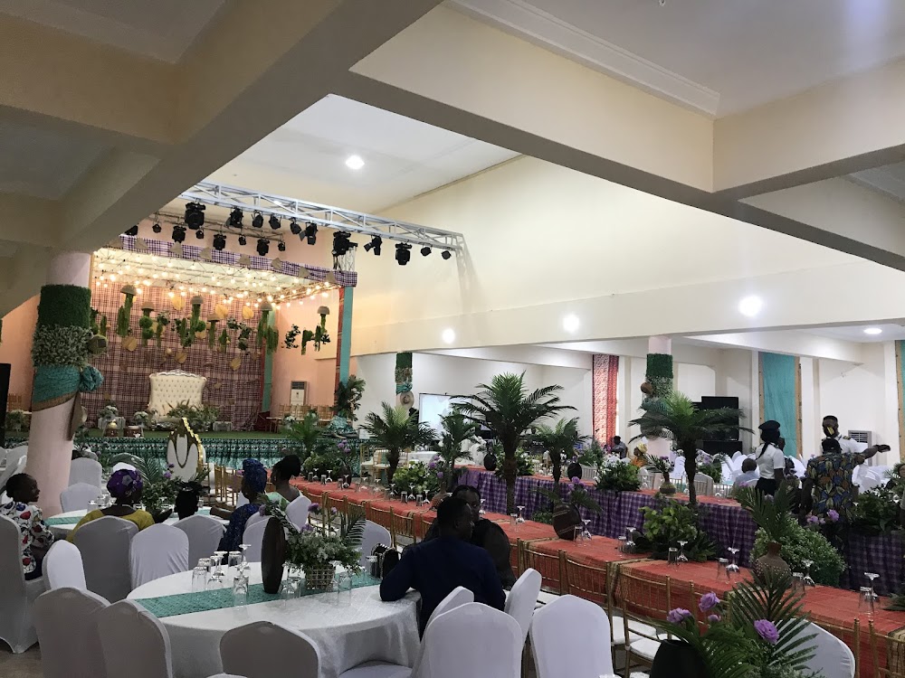 Amunice Event Center interior - Uyo wedding hall